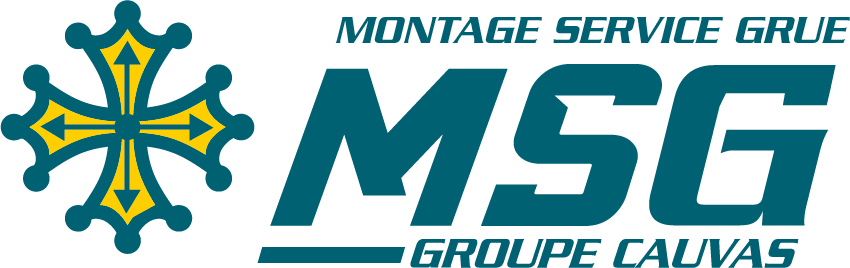 Logo MSG - Montage Service Grues - Groupe Cauvas